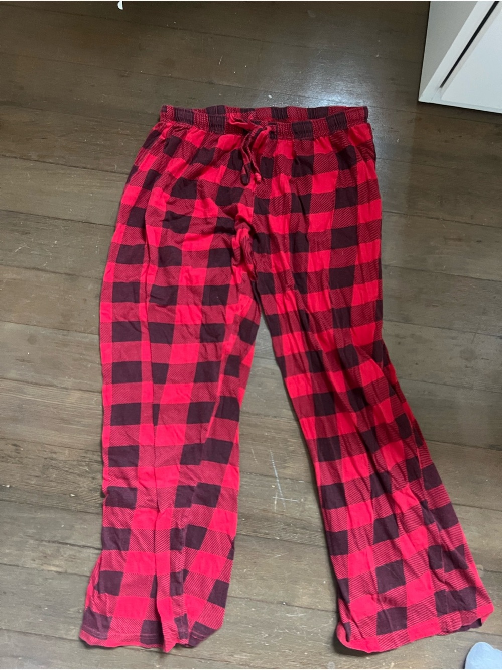 Just Love Red and Black Buffalo Plaid Pajama Pants